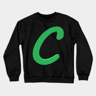 Letter C Crewneck Sweatshirt